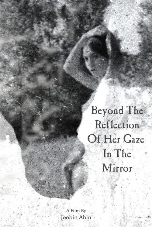 Beyond the reflection of her gaze in the mirror
