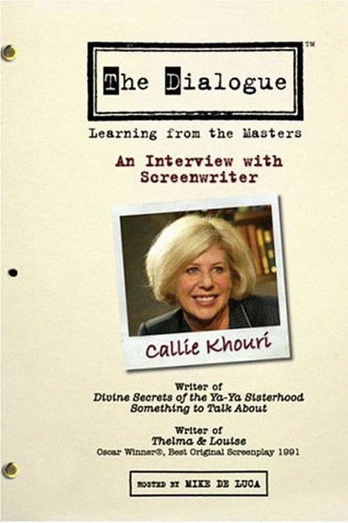 The Dialogue: An Interview with Screenwriter Callie Khouri