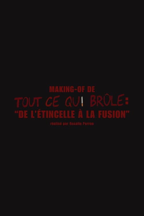 De l'étincelle à la fusion (Making-of "Tout ce qui brûle")