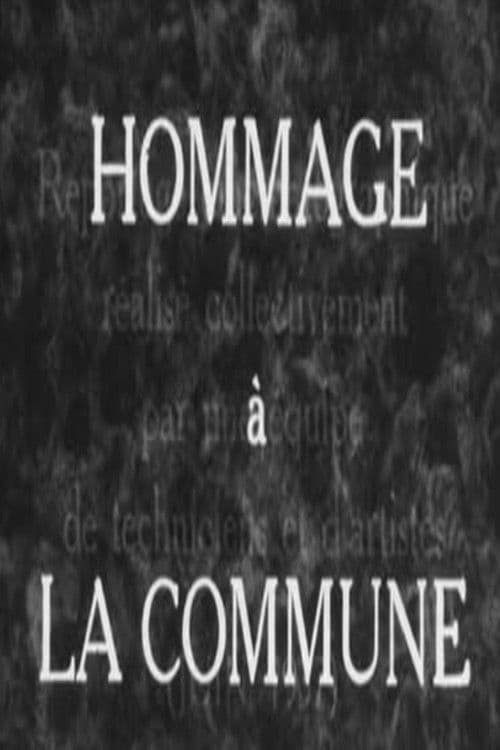 Hommage à la Commune