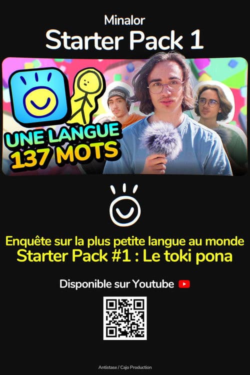 Enquête sur la plus petite langue au monde - Starter Pack #1 : Le toki pona