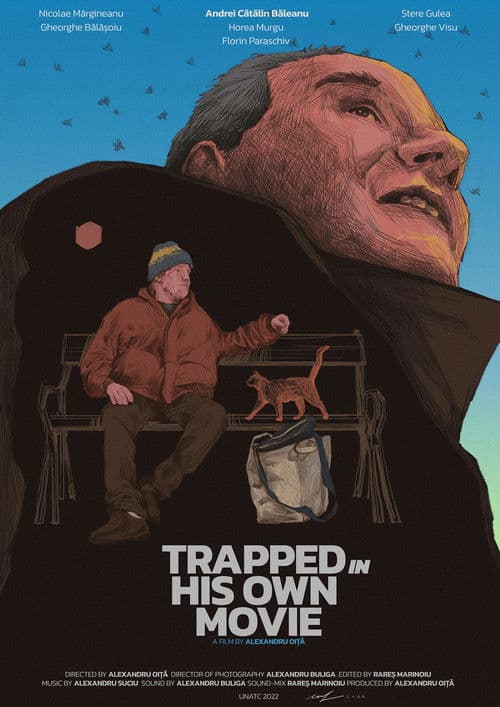 Blocat în propriul film