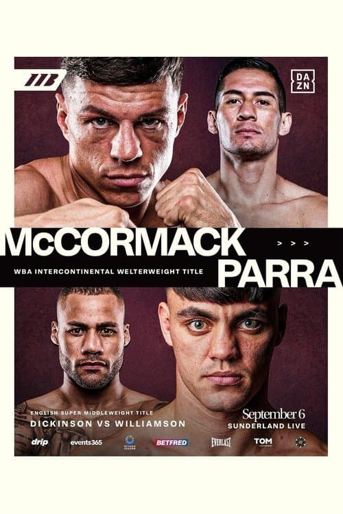 Pat McCormack vs. Miguel Parra