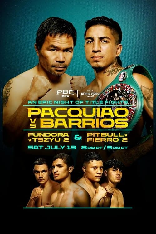 Manny Pacquiao vs. Mario Barrios